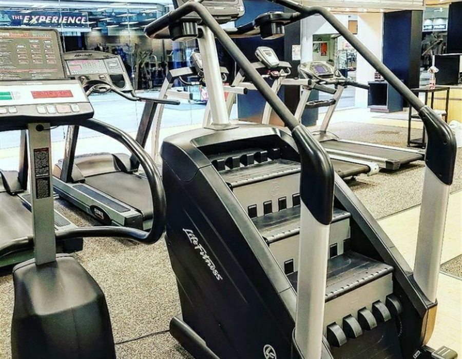 Cardio equipment at Apex Fitness Center